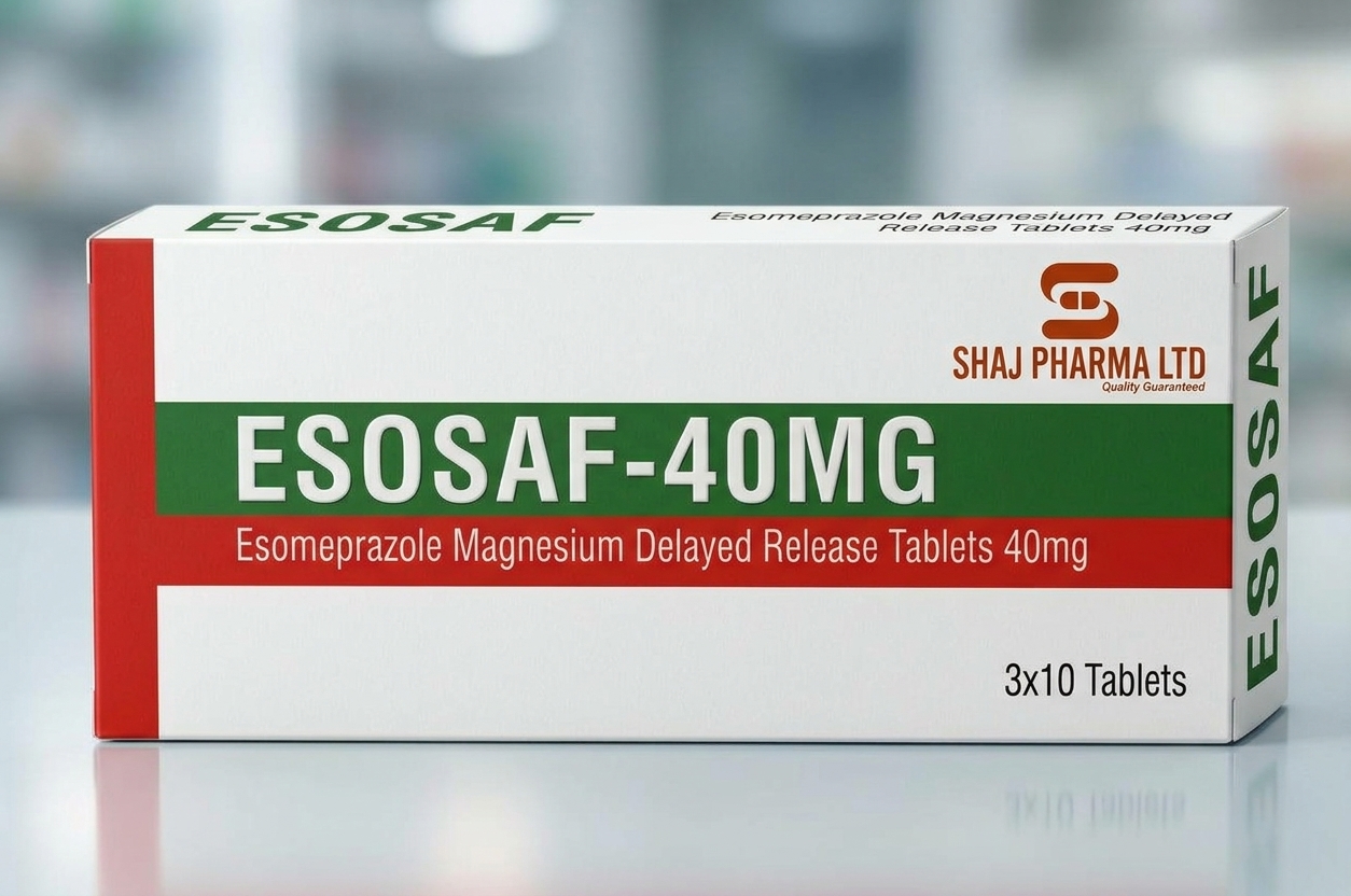 Esosaf-40 Tablets pack